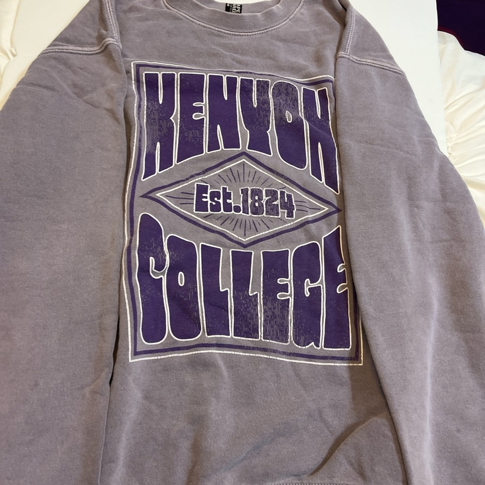 Purple College Sweatshirt